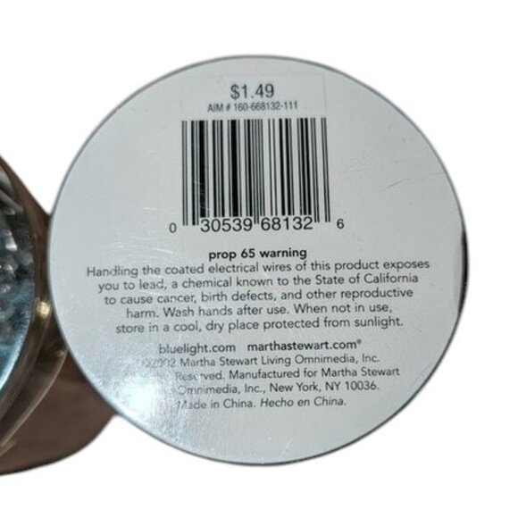 NEW Vintage 2002 Set 2 Martha Stewart Everyday 35 Bulb Clear Incandescent Lights - Picture 3 of 4